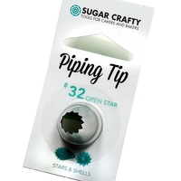 OPEN STAR ICING TIP #32