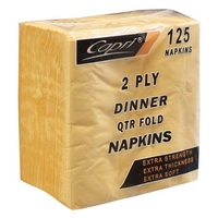 NAPKIN DINNER CAPRI GOLD 2PLY