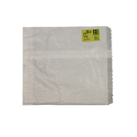 PAPER BAG WHITE SMALL PIZZA 375X485MM