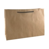 PAPER BAG BROWN W/ROPE HANDLE350X250X110
