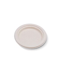 BAMBOO COMPOSTABLE ROUND PLATE 7"