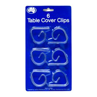 TABLECLOTH CLIP PACK 6