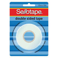 SELLOTAPE 12MMX10M DOUBLESIDED