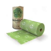 BAMBOO GREEN WIPES 530X300MM 85/RL