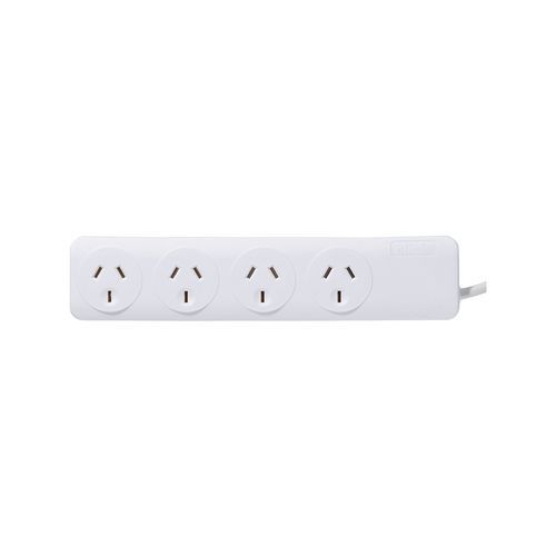 POWERBOARD 4 OUTLET WITH O/LOAD