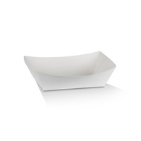 WHITE UNCOATED PAPER TRAY #3 140X85X55MM