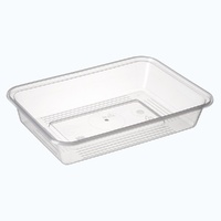 BONSON WIDE BASE 900ML CLEAR CONTAINER