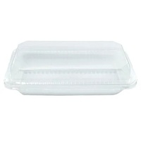 HALF BAR CAKE BASE+LID DOME 134X232X31MM