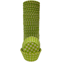 MUFFIN CASE NO.700 GINGHAM LIME