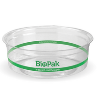 BIOPAK 240ML CLEAR CONTAINER