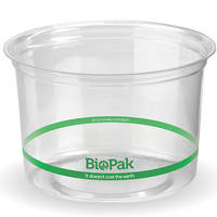 BIOPAK 500ML CLEAR CONTAINER
