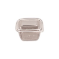 ICUBE 600ML SQUARE HINGED LID CONTAINER