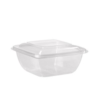 ICUBE 250ML SQUARE HINGED LID CONTAINER