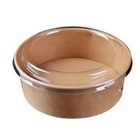 DOME LID CLEAR FOR 1090ML KRAFT BOWL