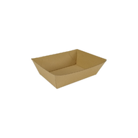 EB #1 KRAFT BOARD TRAY 130X91X50MM 50PK