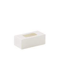 DONUT BOX WINDOW 2 WHITE 198X98X70MM