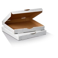 PIZZA BOX 15" PLAIN WHITE