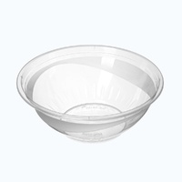870ML CLEAR PLASTIC NOODLE BOWL