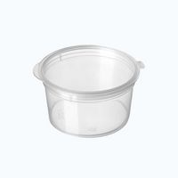 PORTION CONTAINER PP 28ML HINGED LID