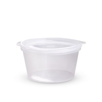 PORTION CONTAINER 50ML HINGED LID