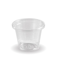 BIOPAK 30ML CLEAR CONTAINER (NO LID)