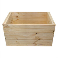 PINE CRATE 560X380X300 LGE DEEP CLOSED