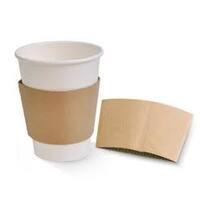 KRAFT SLEEVE FOR CUP 12/16OZ 90MM