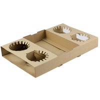 2/4 CUP CARRY TRAY CARDBOARD