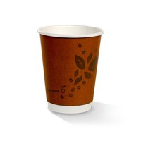 12OZ CUP DOUBLE WALL COMPOSTABLE