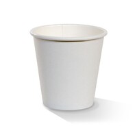 8OZ TALL CUP SINGLE WALL WHITE