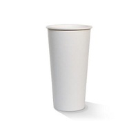 20OZ CUP SINGLE WALL WHITE