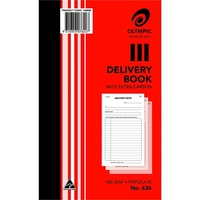 OLYMPIC 636 DELIVERY TRIPLICATE