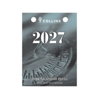 2026 COLLINS DESK CALENDER REFILL (TOP)