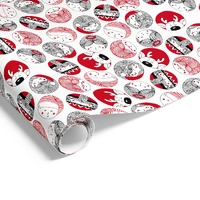 XMAS GIFT WRAP MERRY CHARACTERS 60CMX40M