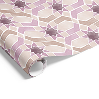 GIFT WRAP ROLL KASBAH PLUM  60CMX40M