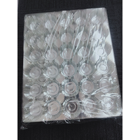 INSERT TRAY RPET #30 CLEAR (SLV 50)