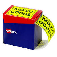 AVERY LABEL MIXED GOODS 99.6X75MM