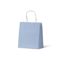 PAPER BAG STR/HND F'BLUE SML 200X170MM