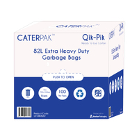 CATERPAK 82LT GARBAGE BAG EXTRA/HD BX100