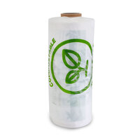 PRODUCE ROLL COMPOSTABLE GUSSETED