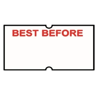 METO LABEL 21X12 BEST BEFORE #821 TOOL