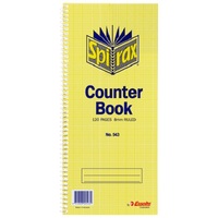 SPIRAX #543 COUNTER BOOK 120 PAGES