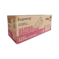 5PLY SMOOTHIE PAPER STRAW MIXED COLOURS