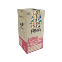 5PLY SMOOTHIE PAPER STRAW FRUITY DESIGN