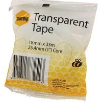 MARBIG OFFICE TAPE 18X33 CLEAR
