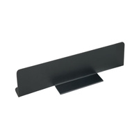 FREE-STANDING DIVIDER 500X100MM BLACK