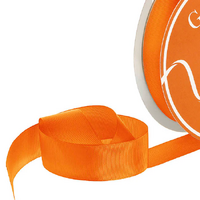 RIBBON GROSGRAIN ORANGE 25MMX30M