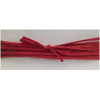 PAPER RAFFIA ROLL RED 4MMX100M