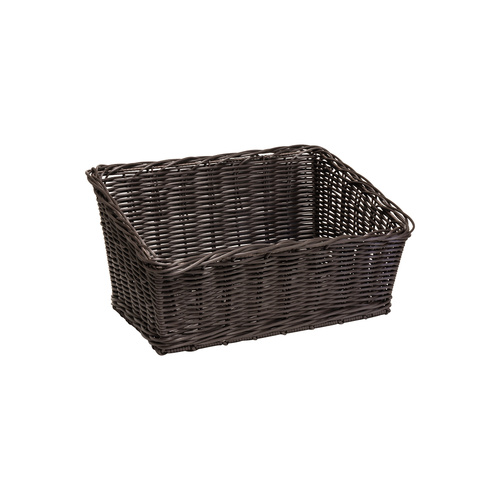 POLY BASKET CHOC SLANT 50X33X16/26CM