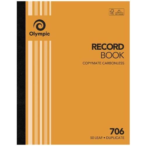 OLYMPIC 706 RECORD DUPLICATE CARBONLESS